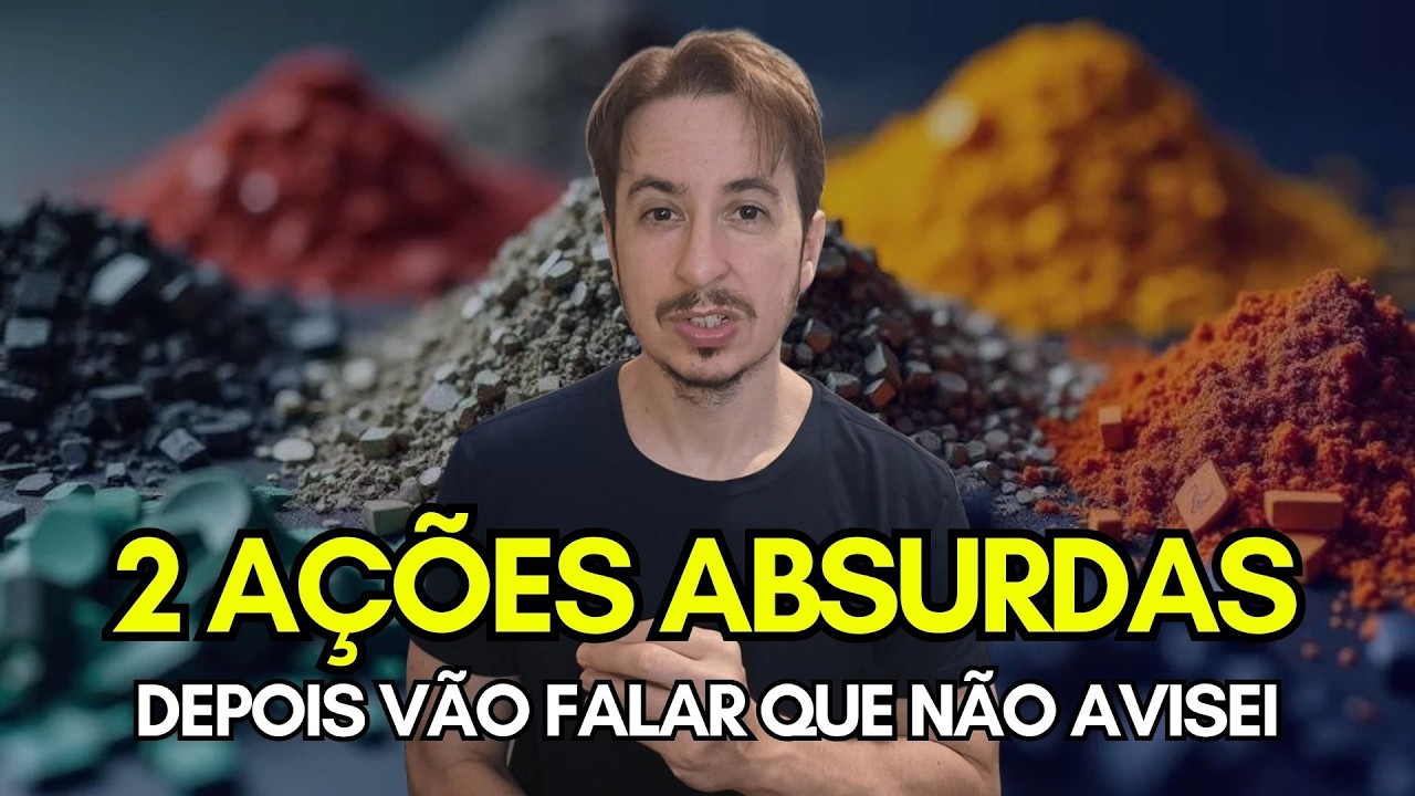 Caíram e tem um Potencial ABSURDO: Terras Raras no Brasil