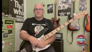 Video thumbnail for Fender Geddy Lee Jazz bass by Alan Sams Music
