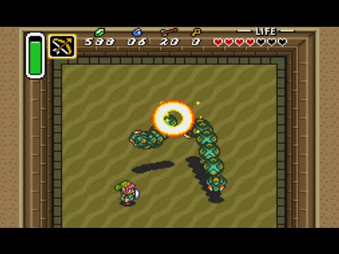 The Legend of Zelda: A Link to the Past 100% Walkthrough Part 3 - Desert Palace / Flippers