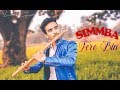 Tere Bin Nahi Lagda Dil Mera Dholna Flute Cover Simmba Divyansh Shrivastava