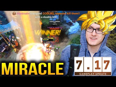 Miracle Invoker God Return - Destroying EU Dota Sever