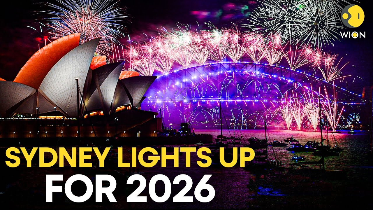 New Year 2026 LIVE: Celebrations, Fireworks Over Sydney Harbour, Australia | New Year 2026 | WION