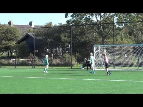 Zeerobben E1 - vv Leeuwarden E1; een duel uit de Hoofdklasse 09 regio Noord; 6-10-2012