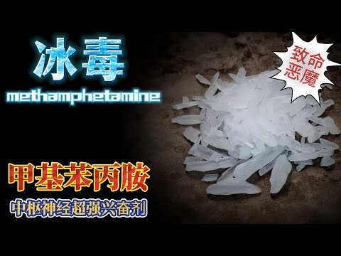冰毒 甲基苯丙胺 去氧麻黃堿 Methamphetamine 致命惡魔殺人於無形 遠離毒品 #科普 #毒品 #methamphetamine