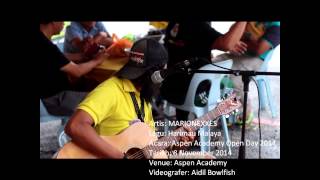 MARIONEXXES - Harimau Malaya (LIVE at Aspen Academy Open Day 2014)