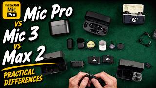Insta360 Mic Pro vs DJI Mic 3 vs Lark Max 2 #insta360 #DJI #hollyland #audio @insta360