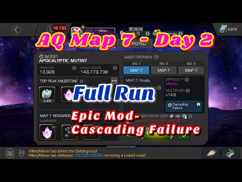 AQ Map 7 Variant 1 Day 2 (Season 8)  #mcoc