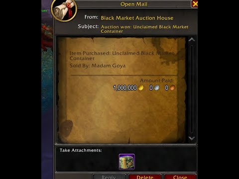 EPIC WIN! Unclaimed Black Market Container Unboxing#1: Solar Spirehawk!  |  WOW DragonFlight