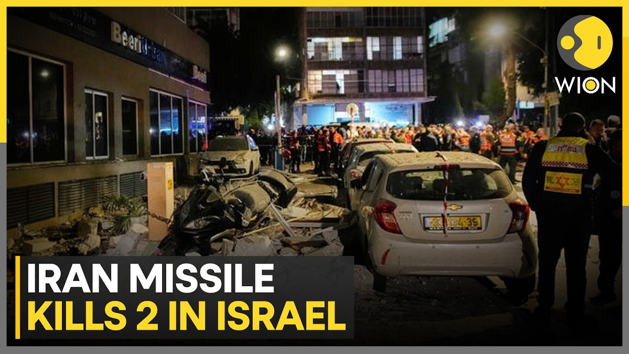 Iran Strikes Back: Iran Fires Missile Barrage At Israel, 2 Killed Near Tel Aviv