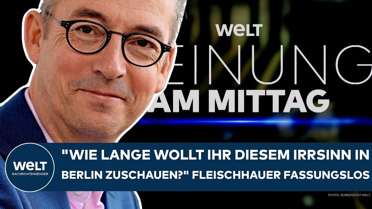 BERLIN: "Der durchgeknallteste und durchgeschrubbteste Landesverband!" Jan Fleischhauer deftig!
