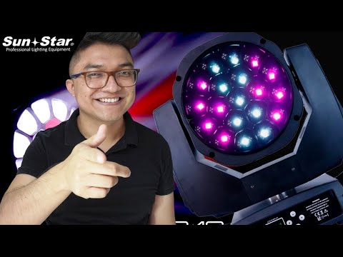 La Mejor Iluminación para Fiestas: Sun Star KB-19 | Review Completo