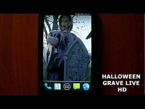 Halloween Grave Live Wallpaper Video