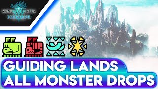MHW Iceborne PC Guide - Guiding Lands All Monster Materials & Drops