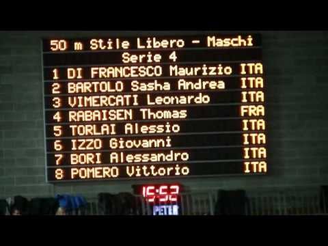 2013 Dicembre Assoluti Riccione  50SL 4 serie