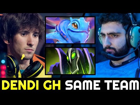 DENDI Puck Carry the Game ft GH Beautiful Support Plays 7.28 Dota 2