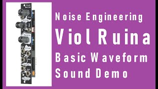 Video thumbnail for Viol Ruina - Filter Demo With Basic Waveforms by CyberMortal