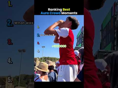 Ranking Best Aura Crowd Moments😭