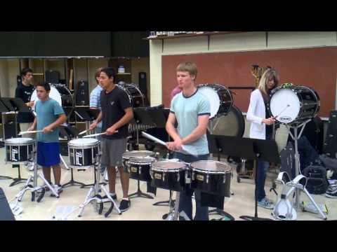 McMinn County High School Drumline 2012