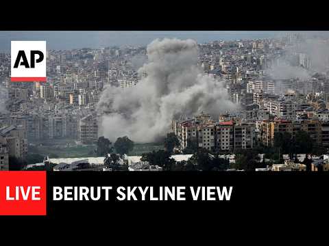 LIVE: Beirut skyline as Israel ramps up operations in Lebanon