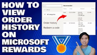 How To View Order History on Microsoft Rewards Update 2025
