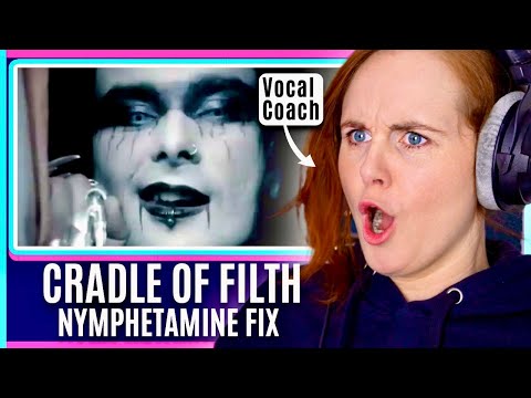 Dani Filth Is DIFFERENT | Vocal Coach Analysis Cradle Of Filth - Nymphetamine Fix Reaction