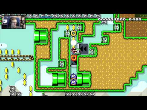 Daredevil's Run To Cloud City! | Super Mario Maker