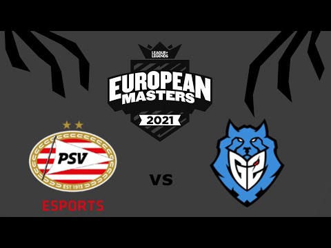 PSV Esports vs G2 Arctic | EU Masters Wiosna 2021 | dzień 1 | play-in