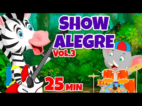 Show Alegre Vol. 3 - Giramille 25 min | Desenho Animado Musical