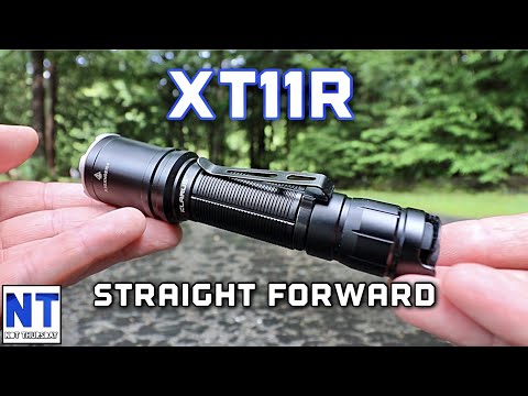 Straight forward tactical flashlight the Klarus XT11R is easy to use