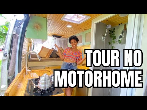 TOUR NO MOTORHOME ARTESANAL MAIS INCRÍVEL QUE VOCÊ JÁ VIU