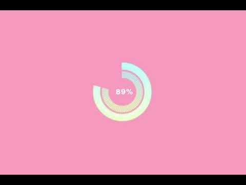 AESTHETIC baby pink loading process for editing | free + cute + background sound