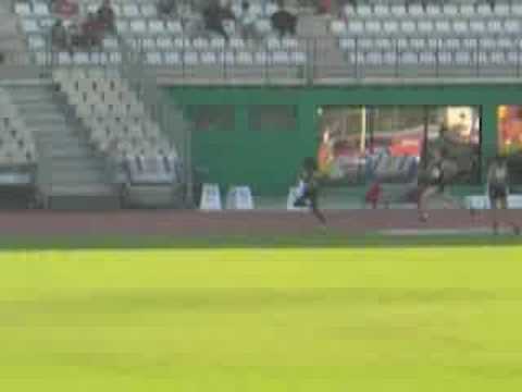 série 800M JUF championnats de france jeune 2007