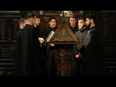 Axion în glasul I, de Sfântul Ierarh Iosif cel Milostiv. Psalții Catedralei Mitropolitane din Iași.