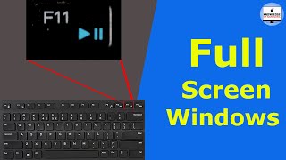 Keyboard F11 Key Tips | Windows Full Screen Mode | Shortcut | Hindi.
