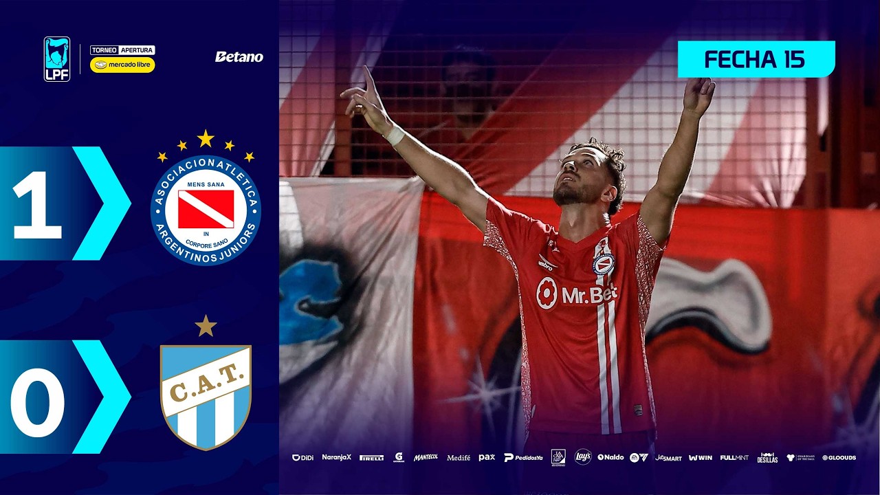 Argentinos Juniors vs Atlético Tucumán Highlights