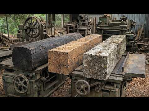 The Extraordinary Revival Of Decaying Wood | Transforming Rotten Logs Into Classic Masterpieces