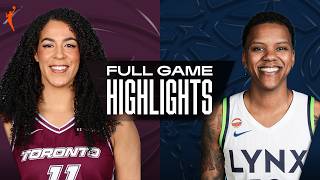 5월22일 토론토 미네소타 WNBA 하이라이트