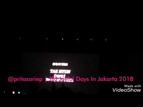[FANCAM] 180407 TAEHYUN SOLO STAGE DANCE @ JBJ JOYFUL DAYS IN JAKARTA 2018
