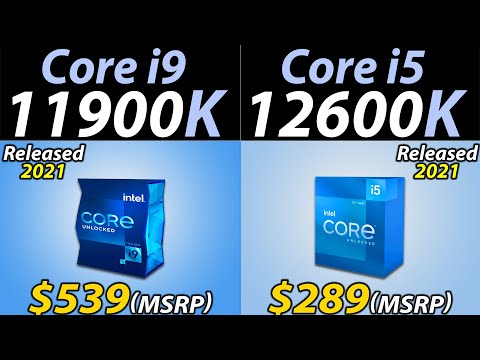 i9-11900K vs. i5-12600K | How Much Performance Difference?