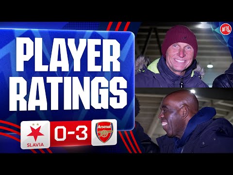 Lee Gives Surprise MOTM! | Lee & Robbie's Player Ratings | Slavia Prague 0-3 Arsenal