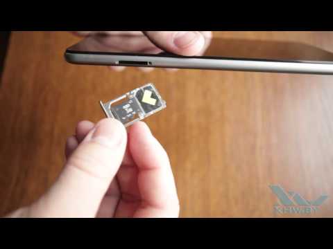 Как вставить SIM-карту в Lenovo Phab (XHW.BY)