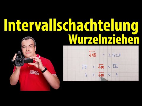 Interval nesting - Extracting roots - Calculating roots |  Lehrerschmidt