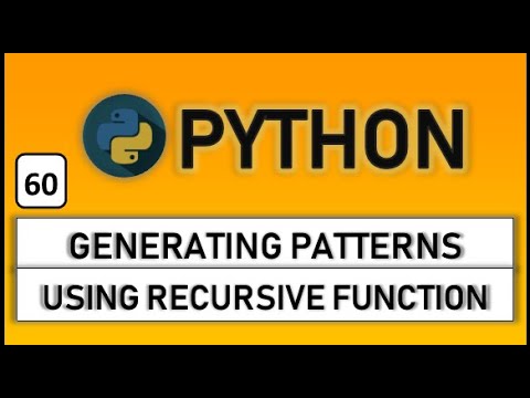 Generating Patterns Using Recursive Functions