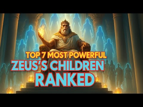 Top 7: Zeus's Most Powerful Children Ranked!