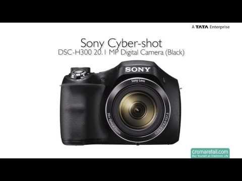 Sony Cyber-shot DSC-H300 20.1 MP Digital Camera (Black)