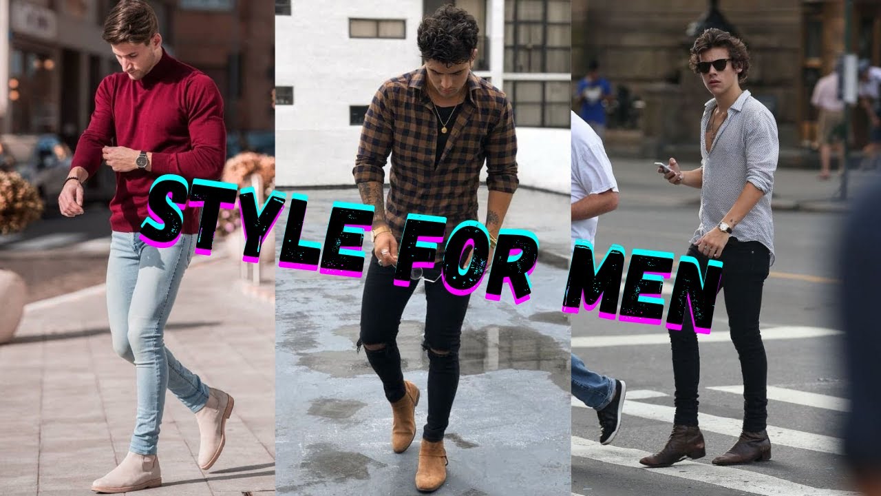 OUTFITS PARA HOMBRE CON BOTAS, BOTINES Y CHELSEA BOOTS