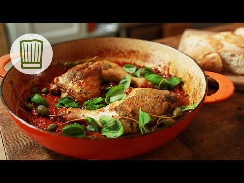 Italienische Hähnchenkeulen - der Geschmack Italiens #chefkoch