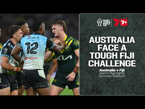 Fiji bring the challenge to Australia in Brisbane | Australia v Fiji, Rugby League World Cup