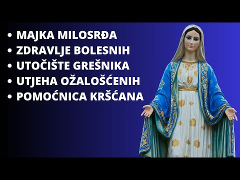 Obratimo se Djevici Mariji i zamolimo da se smiluje nad našim životima