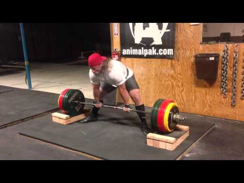 Dan Green - 1003 lb block pull (455 kg)